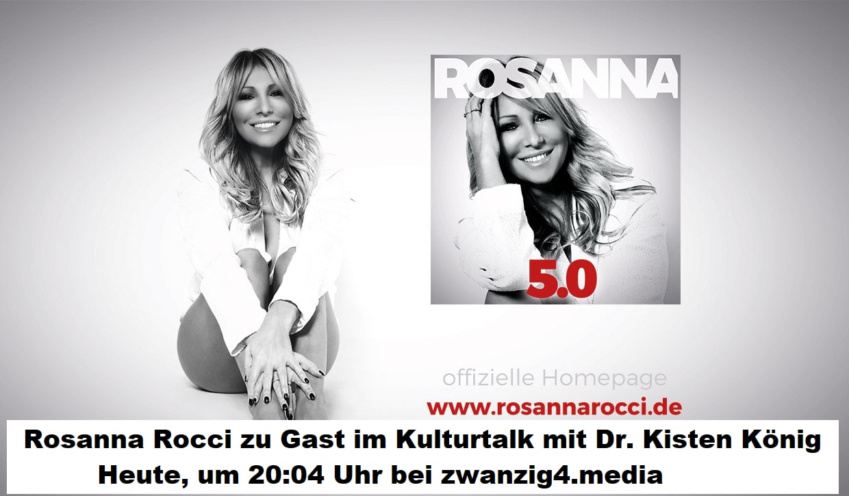 20:IV Der Kulturtalk mit Dr. Kirsten König am Donnerstag | Heute zu Gast: Rosanna Rocci | 17.03.2022