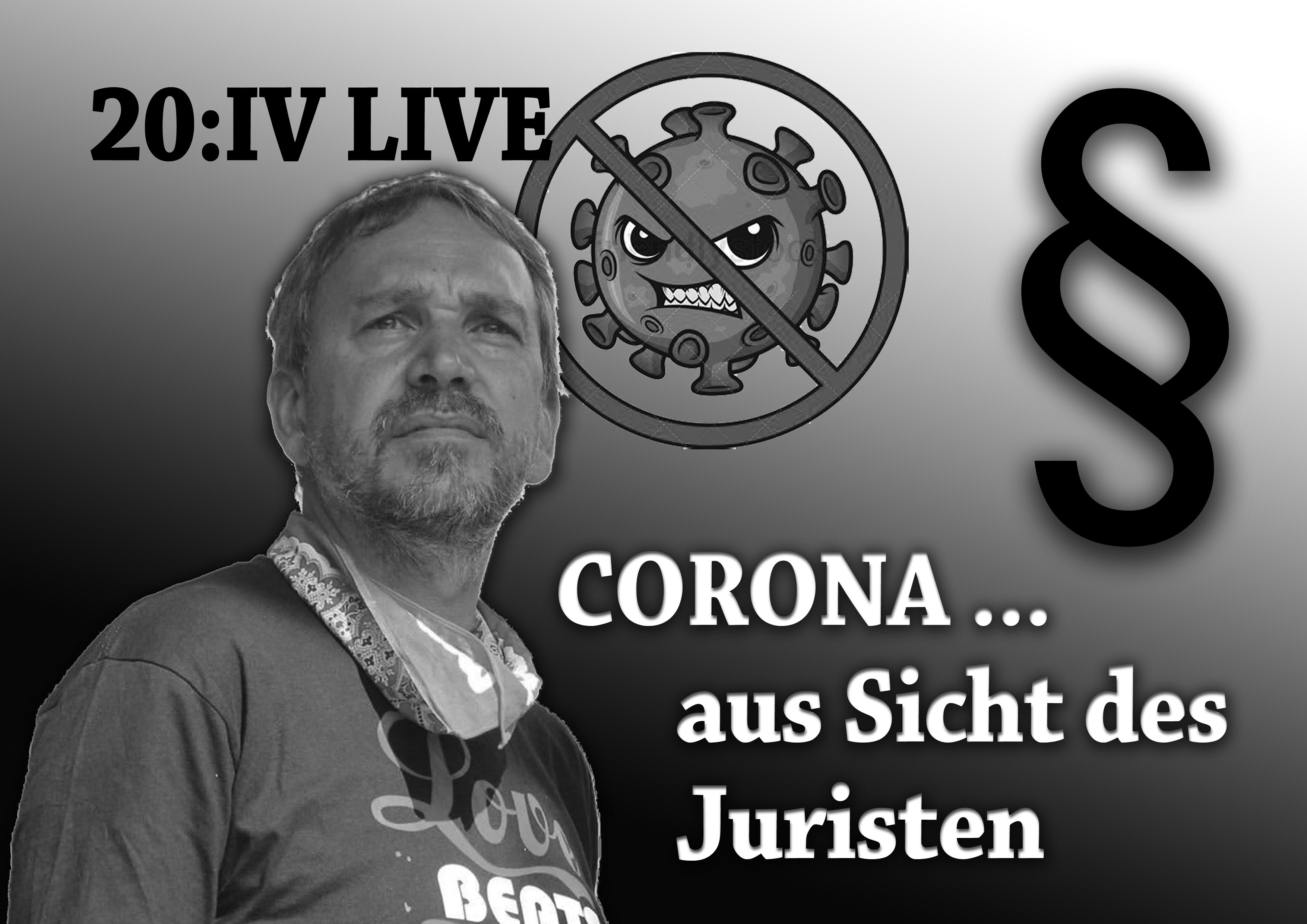 20:IV - Corona aus Sicht des Juristen mit Ralf Ludwig | OVG Entscheidung in Sizilien zur "Einrichtungsbezogenen Impfpflicht" | 01.05.2022