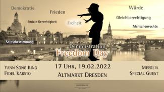 20:IV DEMO LIVE STREAM |  Ralf Ludwig und Wolfgang Greulich LIVE aus Dresden | Mit Marcus Fuchs und Michael Ballweg | 19.02.2022