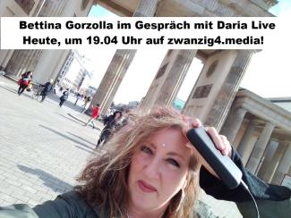 20:IV - Daria Live im Gespräch mit Bettina Gorzolla | 17.03.2022