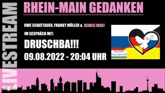 20:IV LIVE - BEWEG WAS - Die Rhein Main Gedanken ➡️ Druschba Friedensfahrt 2022 | 09.08.2022