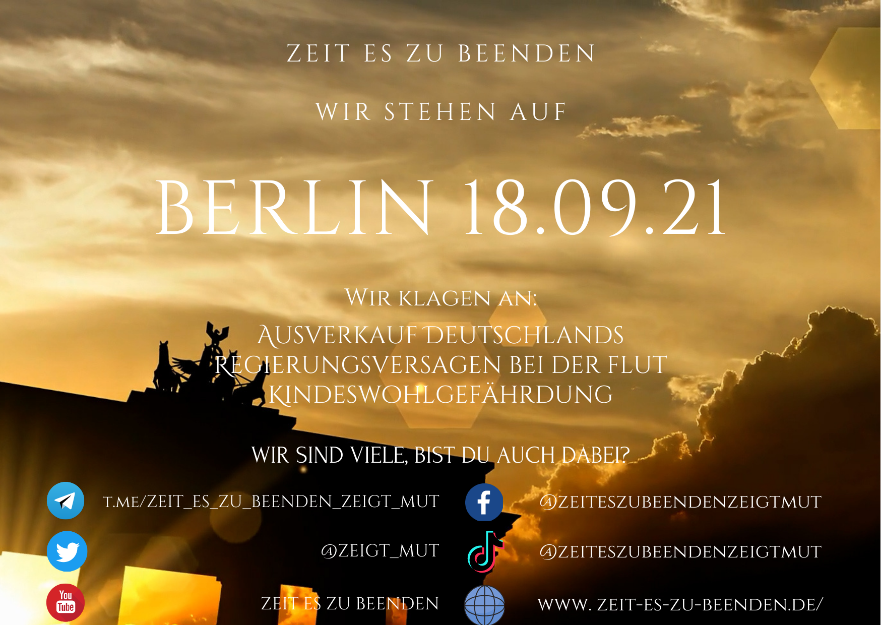 🔴 20:IV Live mit Ralf Ludwig - mit Sunny aus Kassel, Zusammenfassung aktueller Aktionen und Geschehnisse, 12.09.2021