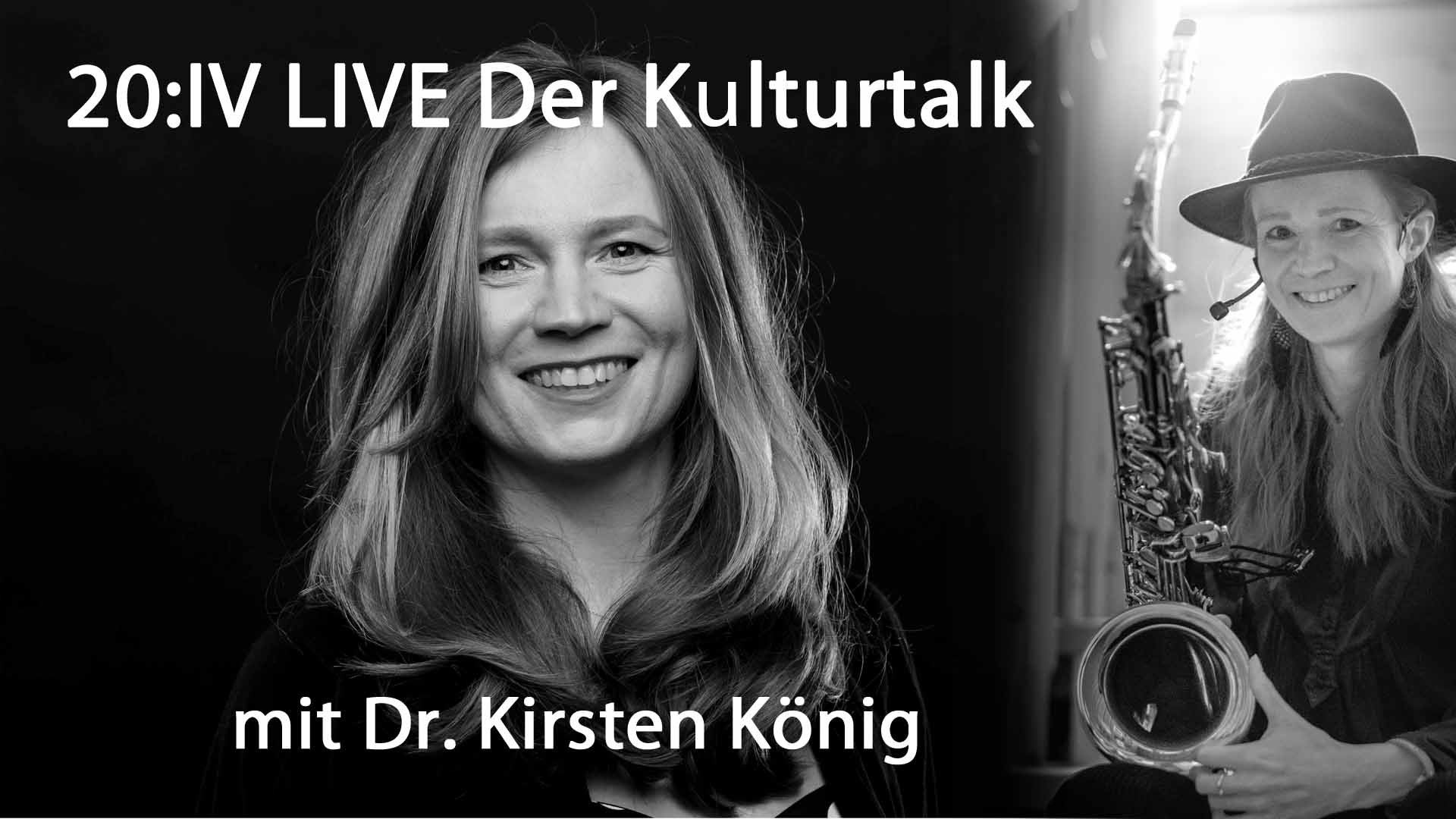 🔴 20:IV Der Kulturtalk mit Dr. Kirsten König am Donnerstag | Gast: Rasmus Schumacher der (Straßen)-Musiker | 04.11.2021