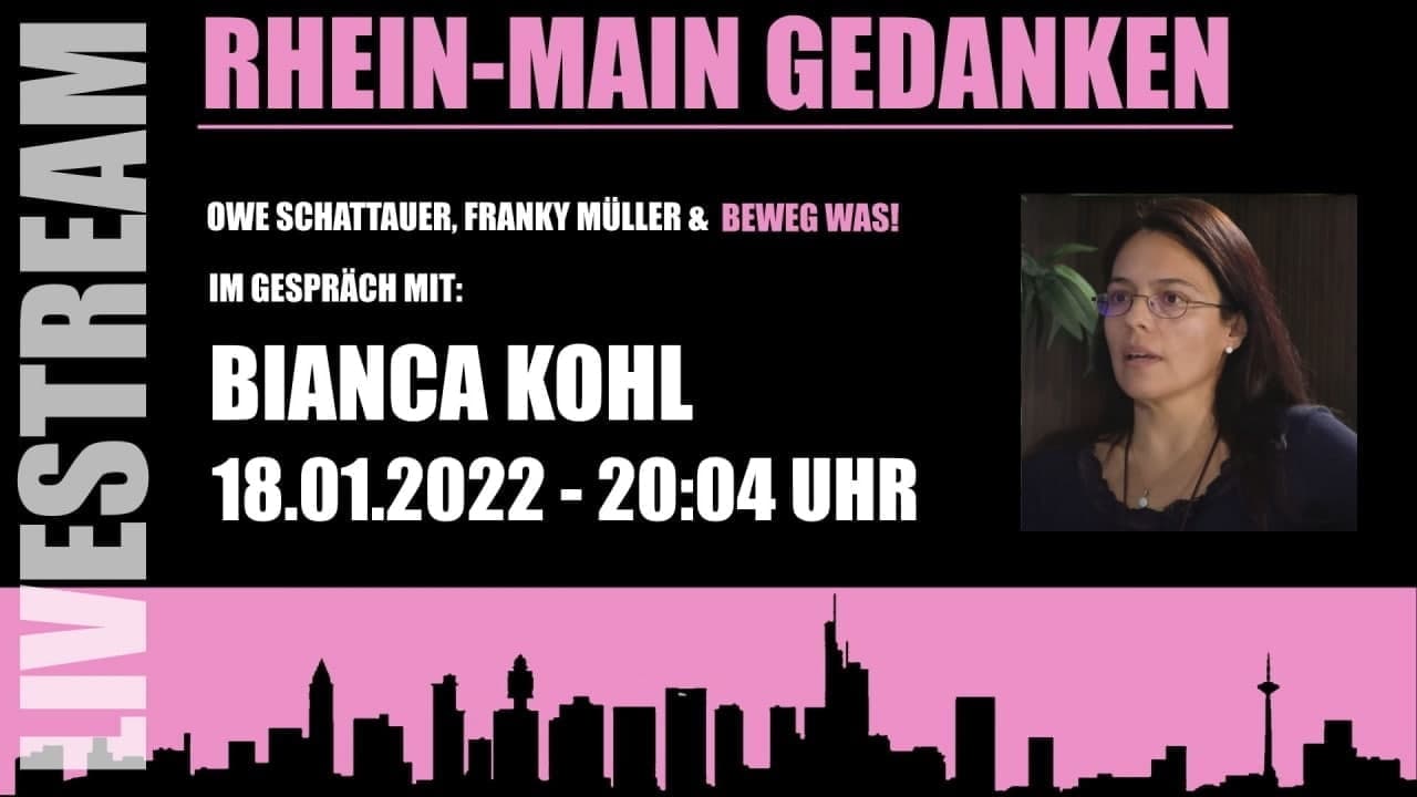 20:IV Live: Beweg Was! - Rhein Main Gedanken - Folge 8 mit Bianca Kohl | 18.01.2022