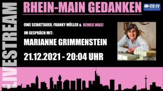 🔴 20:IV Live: Beweg Was! - Rhein Main Gedanken - zu Gast Marianne Grimmenstein | 21.12.2021